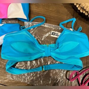 Brand New  93 Play Street Bubble Blue Sophie Top